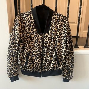 Stella and Dot Reversible Bomber Jacket